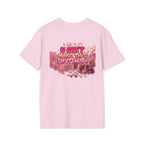 T-Shirt - U Cant Make This Shyte Up - Pink-Lovers Bubble Satire - Unisex Softstyle T-Shirt
