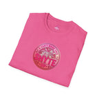 T-Shirt - U Cant Make This Shyte Up - Pink-Lovers Bubble Satire - Unisex Softstyle T-Shirt