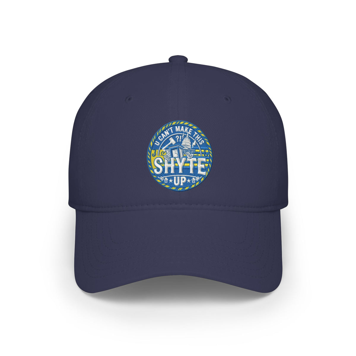 Cap - Blue & Yellow - Low Profile Baseball Cap
