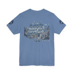 T-Shirt - U Cant Make This Shyte Up - Blue Satire -Unisex Jersey Short Sleeve Tee