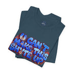 T-Shirt - Blue Satire - Unisex Jersey Short Sleeve Tee