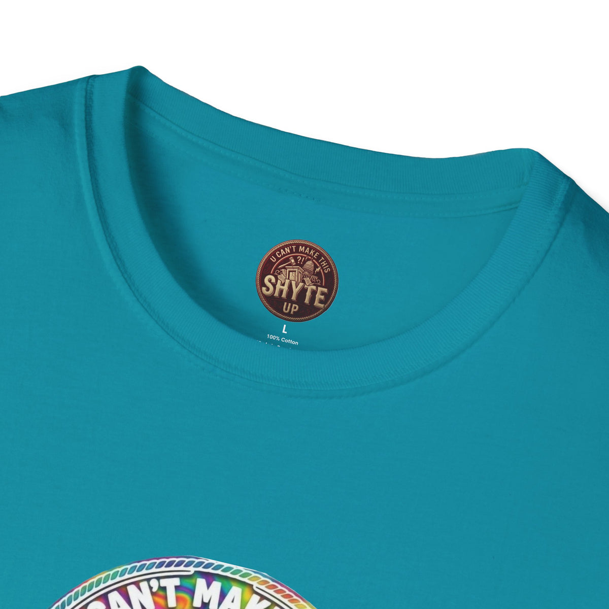 T-Shirt - Patios - Yu Cyaan Mek Dis Shyte Up!- Bubble Graffiti - Unisex Softstyle T-Shirt
