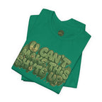 T-Shirt - U Cant Make This Shyte Up - Green-Phase-Bubble Satire -Unisex Jersey Short Sleeve Tee