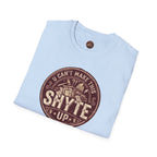 T-Shirt - U Cant Make This Shyte Up - Rust Red Cartoon Satire -  Unisex Softstyle