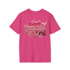 T-Shirt - U Cant Make This Shyte Up - Pink-Lovers Bubble Satire - Unisex Softstyle T-Shirt