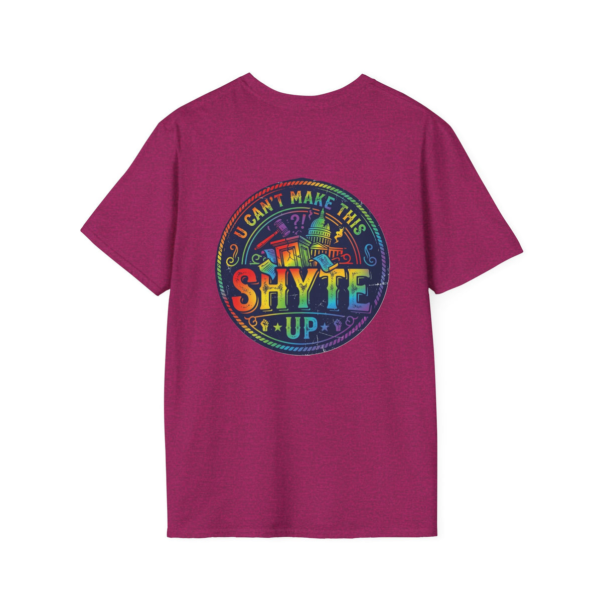 T-Shirt- We Told You So - Bubble Graffiti - Unisex Softstyle T-Shirt