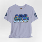 T-Shirt - U Cant Make This Shyte Up - Blue Satire -Unisex Jersey Short Sleeve Tee