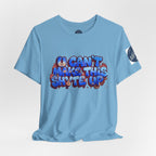 T-Shirt - Blue Satire - Unisex Jersey Short Sleeve Tee