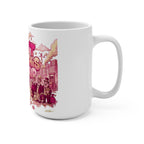 Mug - Bubble Pink Trouble -  U Can't Make This Shyte Up Satire - Mug 15oz