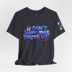 T-Shirt - Blue Satire - Unisex Jersey Short Sleeve Tee