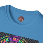 T-Shirt -U Cant Make This Shyte Up - NEON Bright Graffiti Satire - Unisex Softstyle