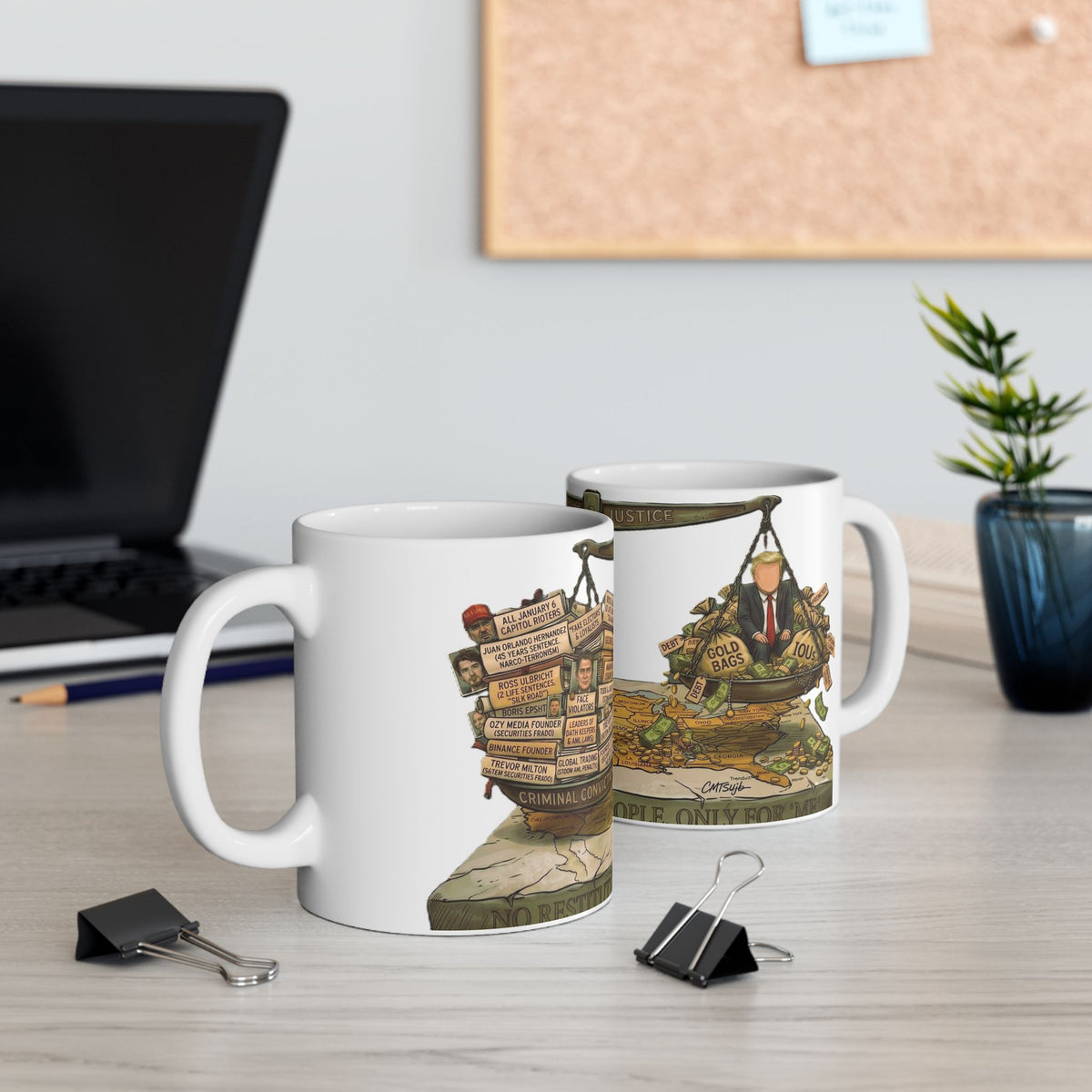 Mug - Pardons for Thee and More Money for ME - Ceramic Mug, (11oz, 15oz)