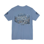 T-Shirt - U Cant Make This Shyte Up - Blue Satire -Unisex Jersey Short Sleeve Tee