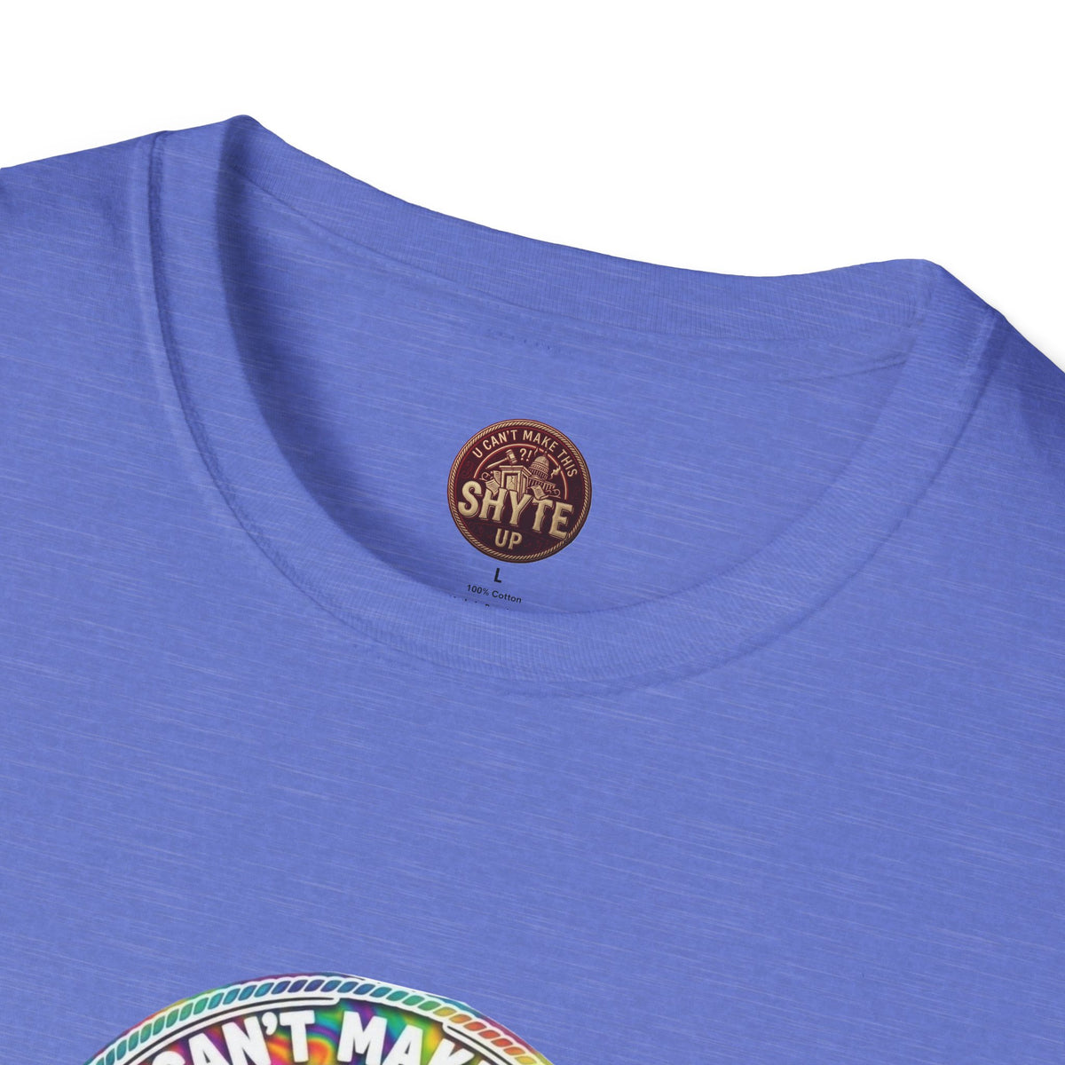 T-Shirt - Patios - Yu Cyaan Mek Dis Shyte Up!- Bubble Graffiti - Unisex Softstyle T-Shirt