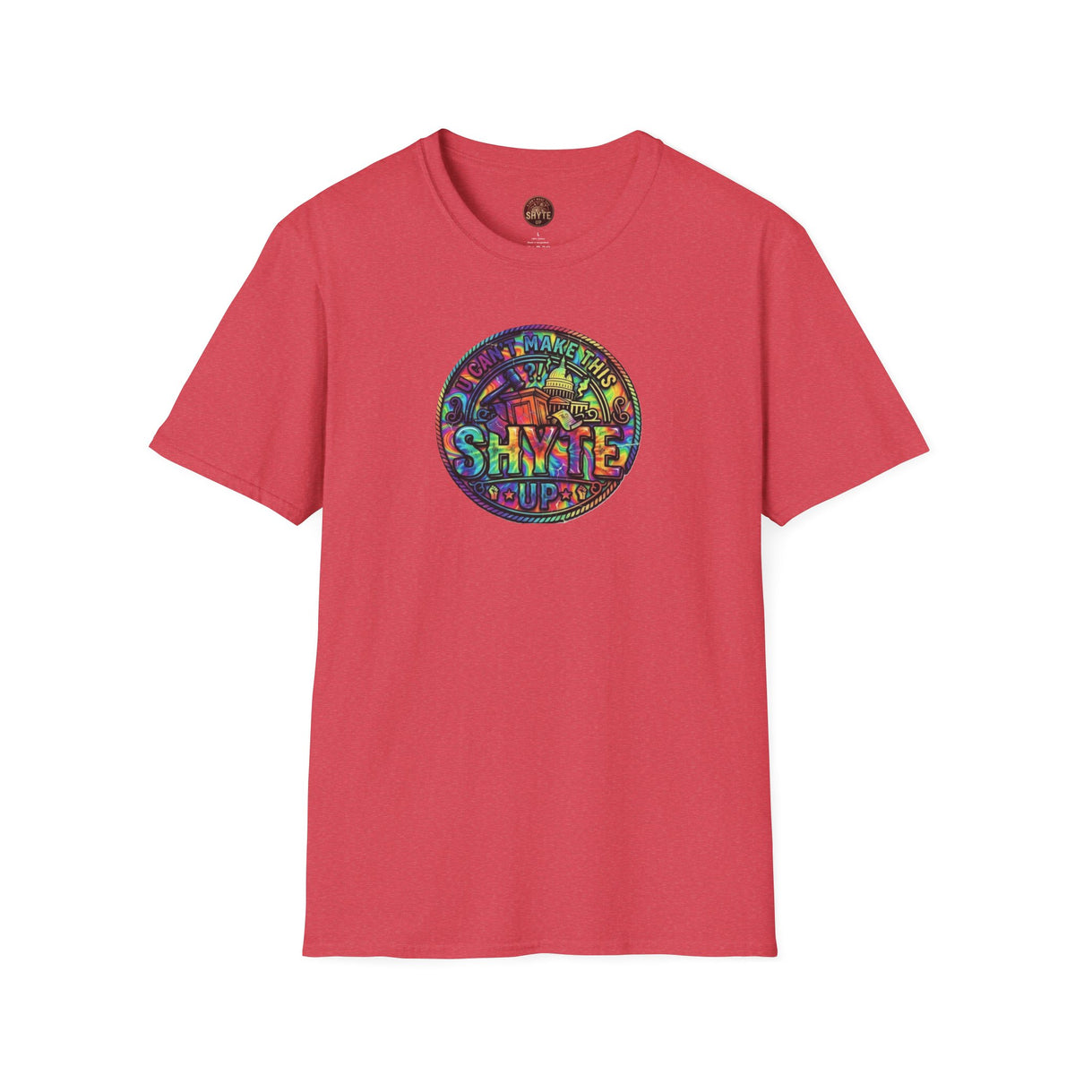 T-Shirt - Patio U Cyaan Mek Dis Shyte Up - Bubble Graffiti -  Unisex Softstyle