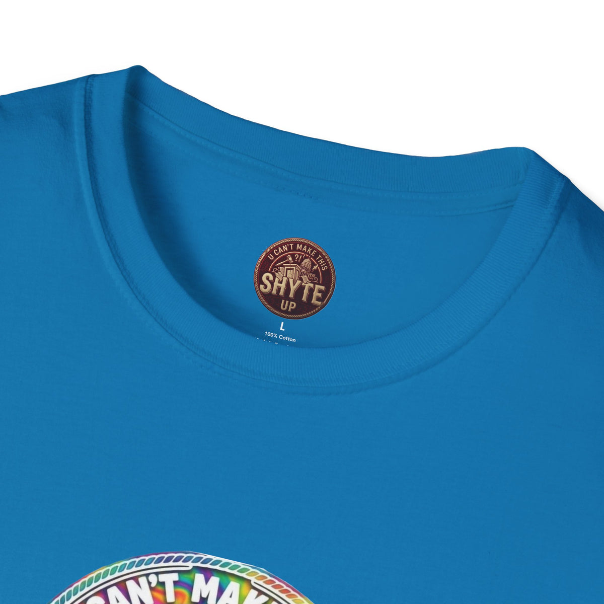 T-Shirt - Patios - Yu Cyaan Mek Dis Shyte Up!- Bubble Graffiti - Unisex Softstyle T-Shirt