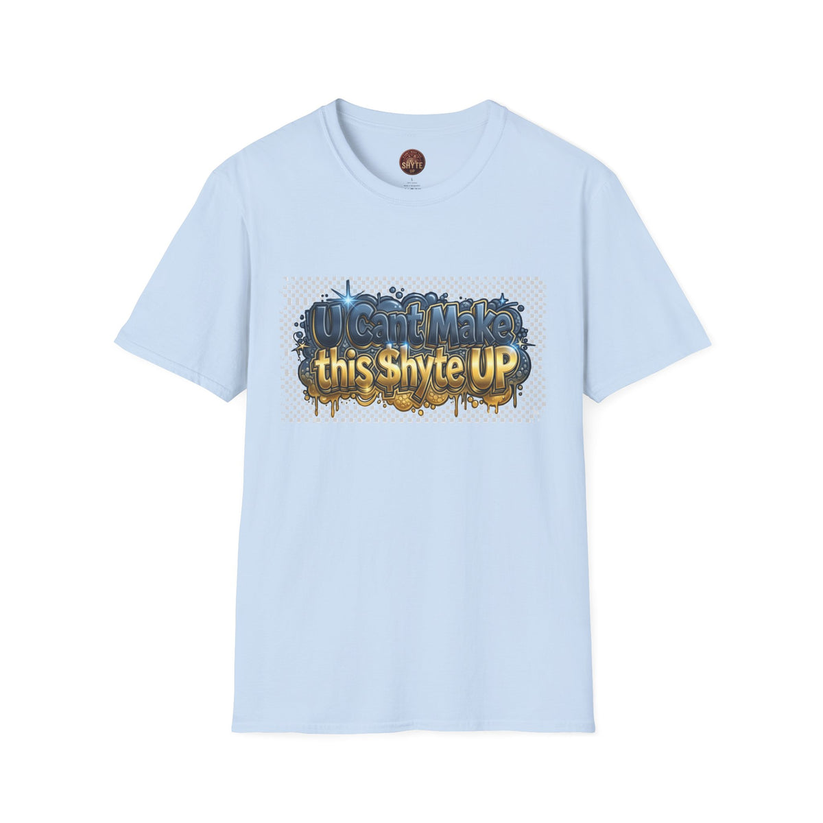 T-Shirt - U Cant Make This Shyte Up - Pee 4 Pardon Satire - Unisex Softstyle T-Shirt