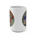 Mug -  Divided by Colours  - U Can't Make This Shyte Up  Logo Mug 15oz