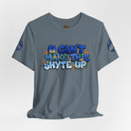 T-Shirt - U Cant Make This Shyte Up - Blue Satire -Unisex Jersey Short Sleeve Tee