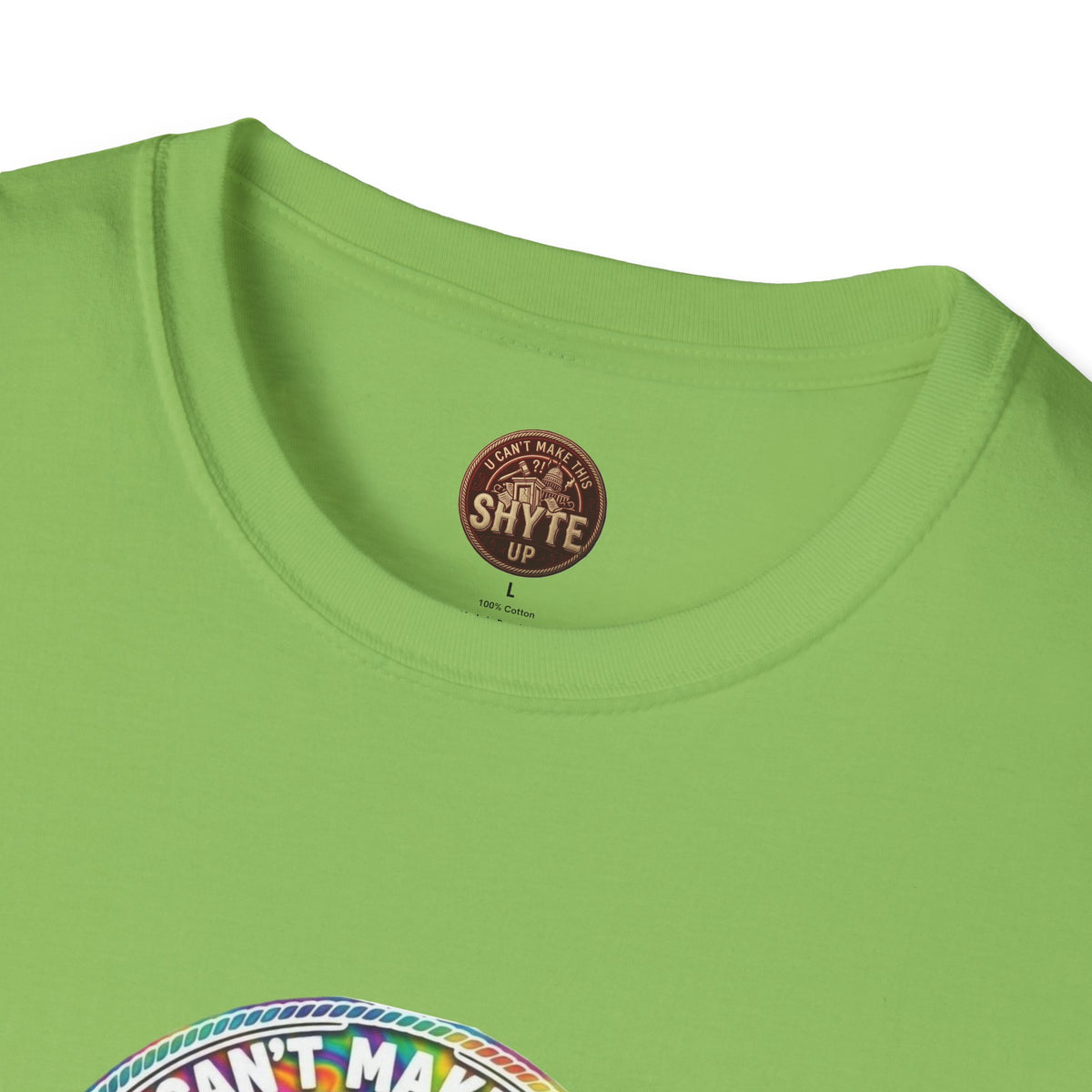 T-Shirt - Patios - Yu Cyaan Mek Dis Shyte Up!- Bubble Graffiti - Unisex Softstyle T-Shirt