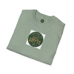T-Shirt -U Cant Make This Shyte Up - Green Cartoon Bubble  - Unisex Softstyle