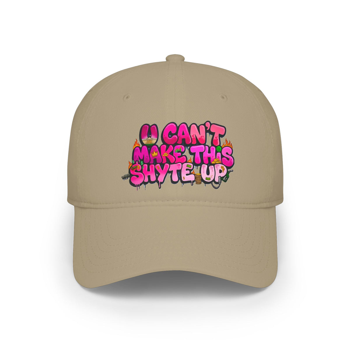 Cap - Pink Satire - Low Profile Baseball Cap