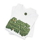 T-Shirt - U Cant Make This Shyte Up - Green-Phase-Bubble Satire -Unisex Jersey Short Sleeve Tee