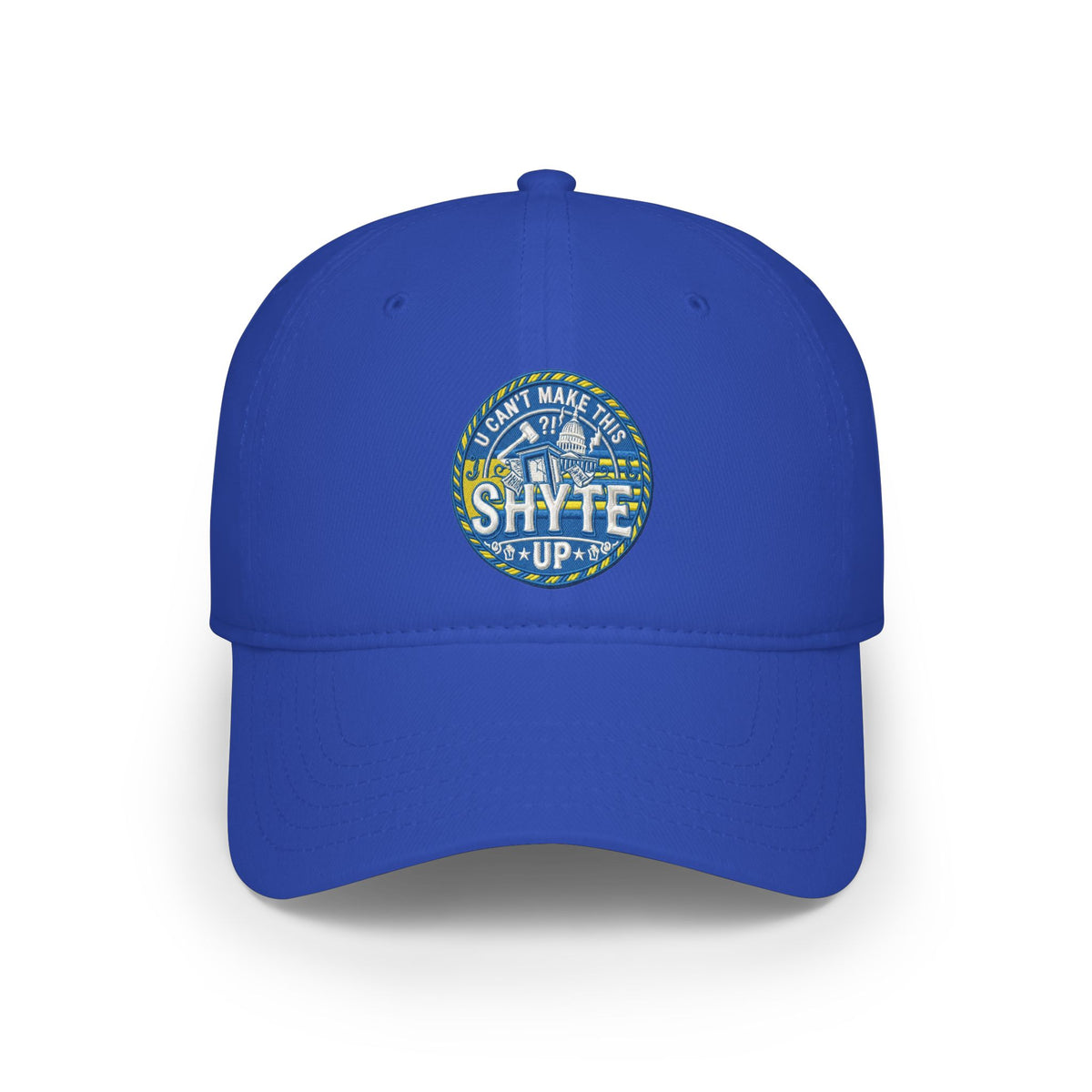 Cap - Blue & Yellow - Low Profile Baseball Cap