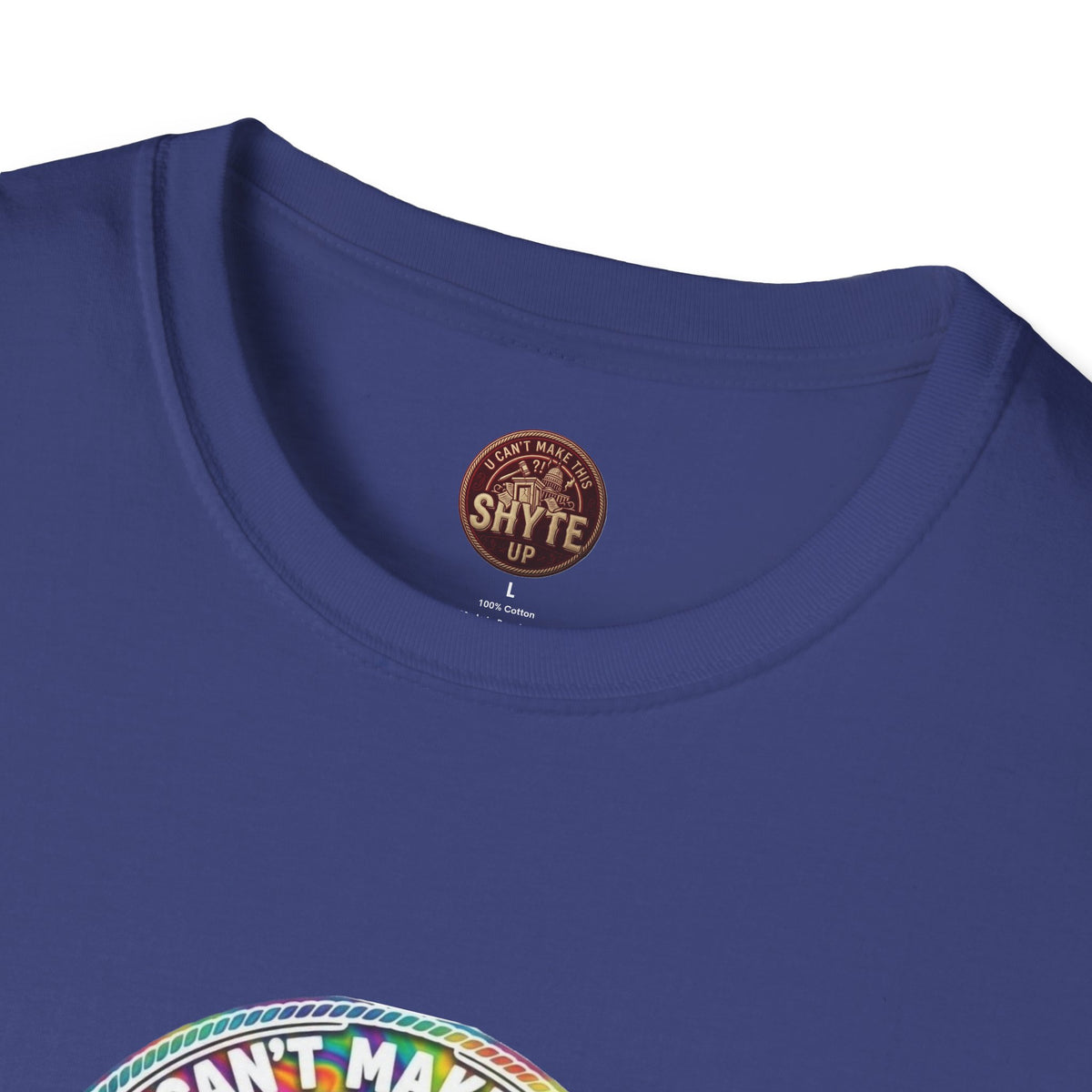 T-Shirt - Patios - Yu Cyaan Mek Dis Shyte Up!- Bubble Graffiti - Unisex Softstyle T-Shirt