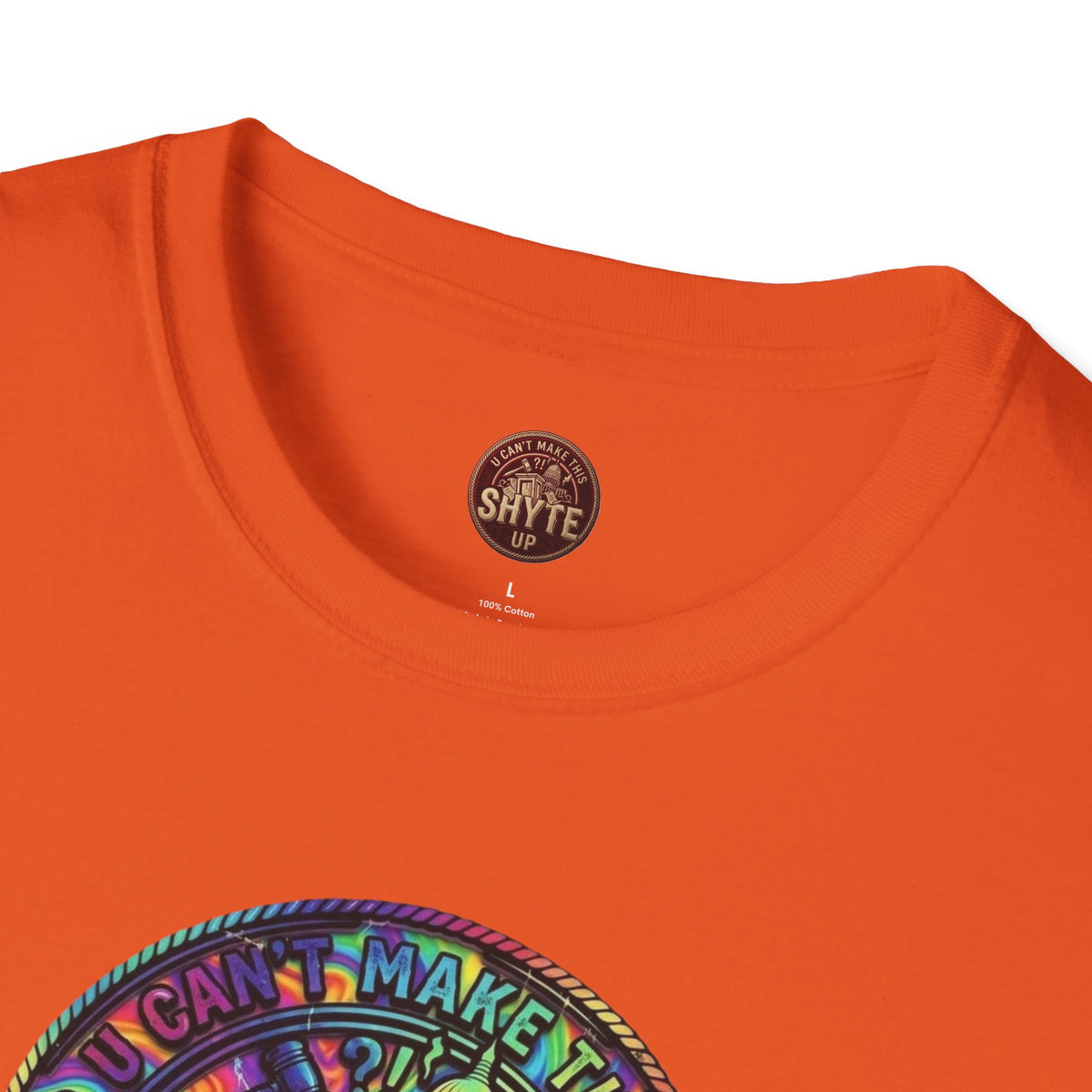 T-Shirt - Patio U Cyaan Mek Dis Shyte Up - Bubble Graffiti -  Unisex Softstyle