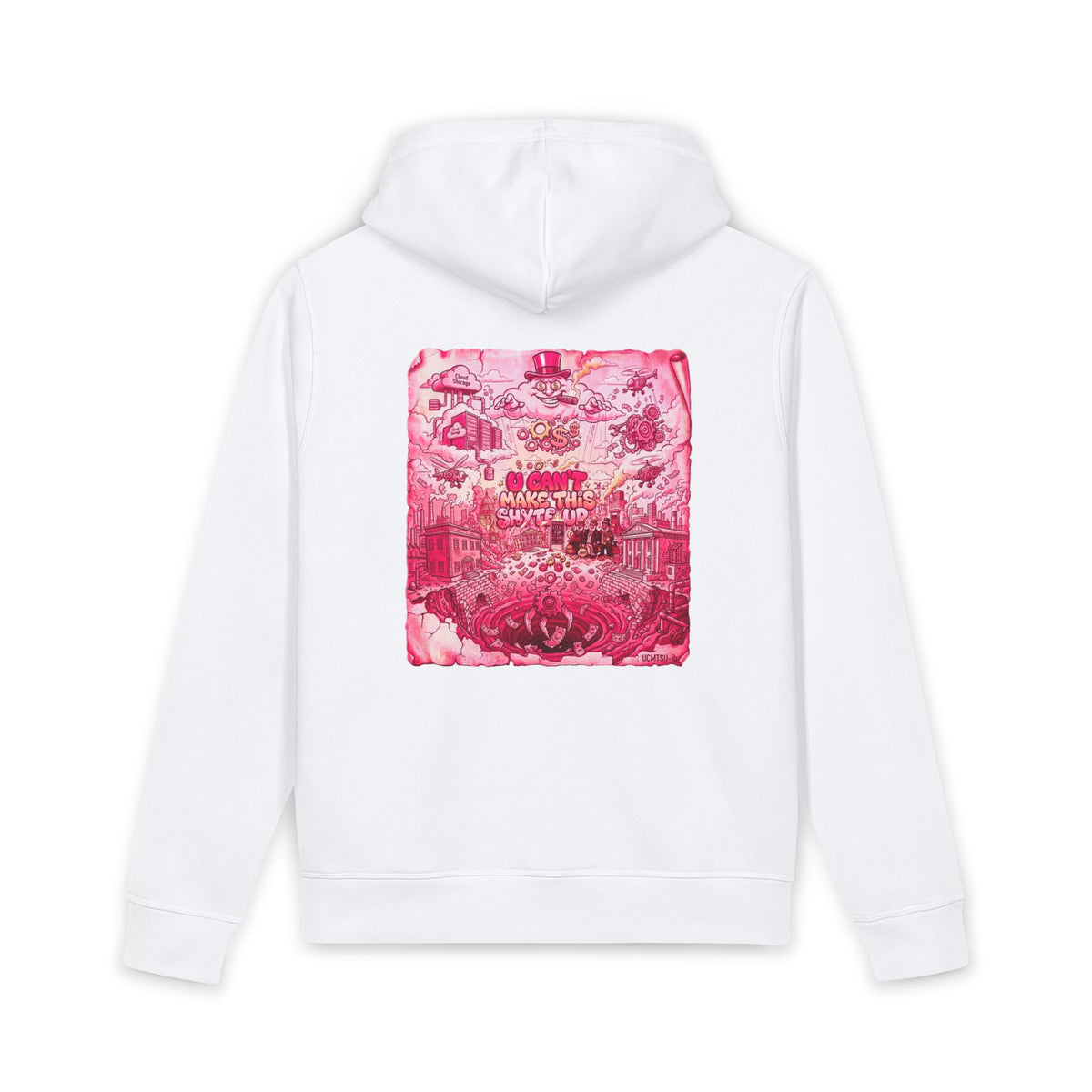 Hoodie - Bubbalicious Pink Unisex Organic Side Pocket Sounder Hoodie