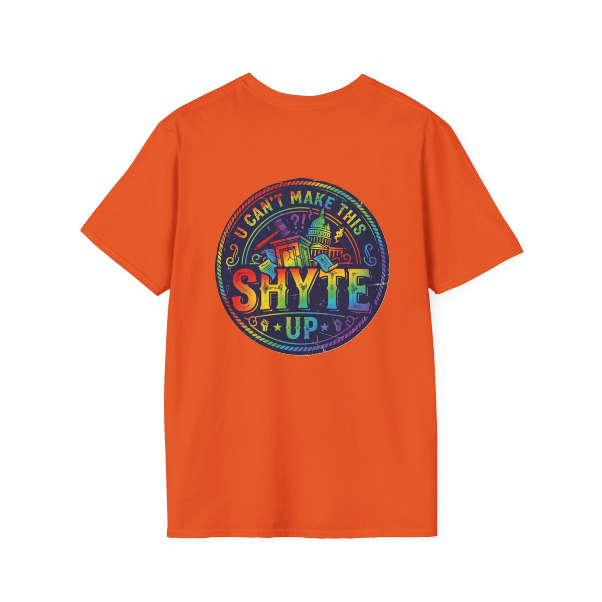 T-Shirt- We Told You So - Bubble Graffiti - Unisex Softstyle T-Shirt