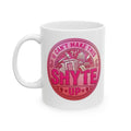 Ceramic Mug, (11oz, 15oz) Bubblicious Pink
