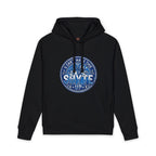 Hoodie - Bubble Blue Sattire - Unisex Organic Side Pocket Sounder Hoodie