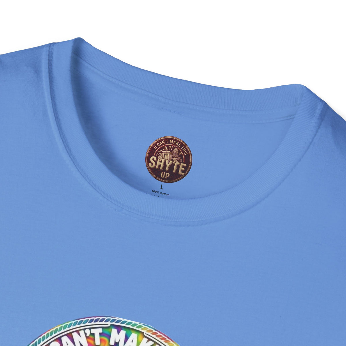 T-Shirt - Patios - Yu Cyaan Mek Dis Shyte Up!- Bubble Graffiti - Unisex Softstyle T-Shirt