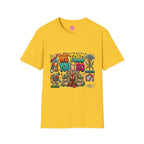 T-Shirt- We Told You So - Bubble Graffiti - Unisex Softstyle T-Shirt