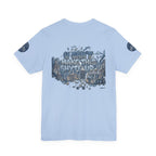 T-Shirt - U Cant Make This Shyte Up - Blue Satire -Unisex Jersey Short Sleeve Tee