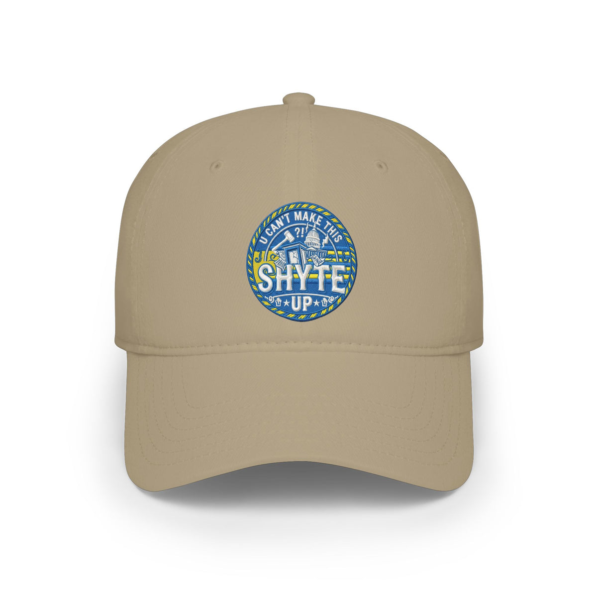 Cap - Blue & Yellow - Low Profile Baseball Cap