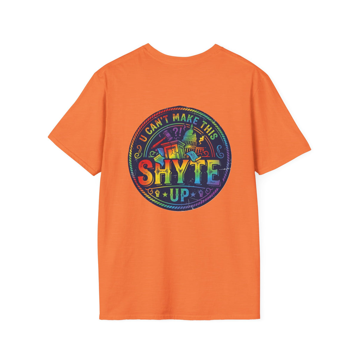 T-Shirt- We Told You So - Bubble Graffiti - Unisex Softstyle T-Shirt