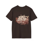 T-Shirt - U Cant Make This Shyte Up - Rust Red Cartoon Satire -  Unisex Softstyle