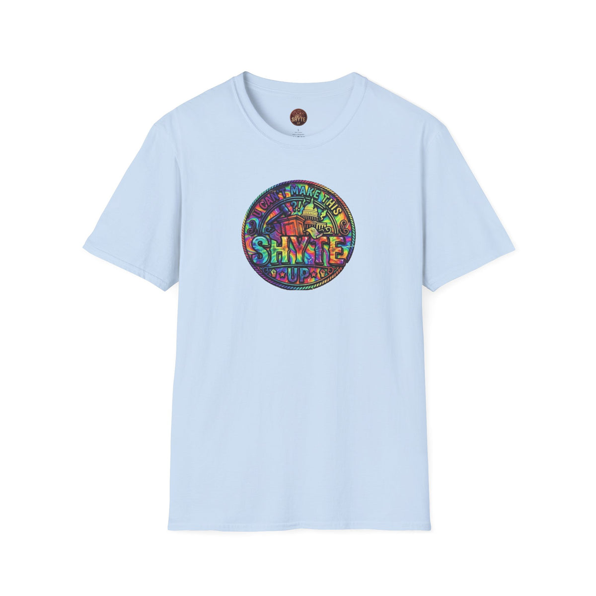 T-Shirt - Patio U Cyaan Mek Dis Shyte Up - Bubble Graffiti -  Unisex Softstyle