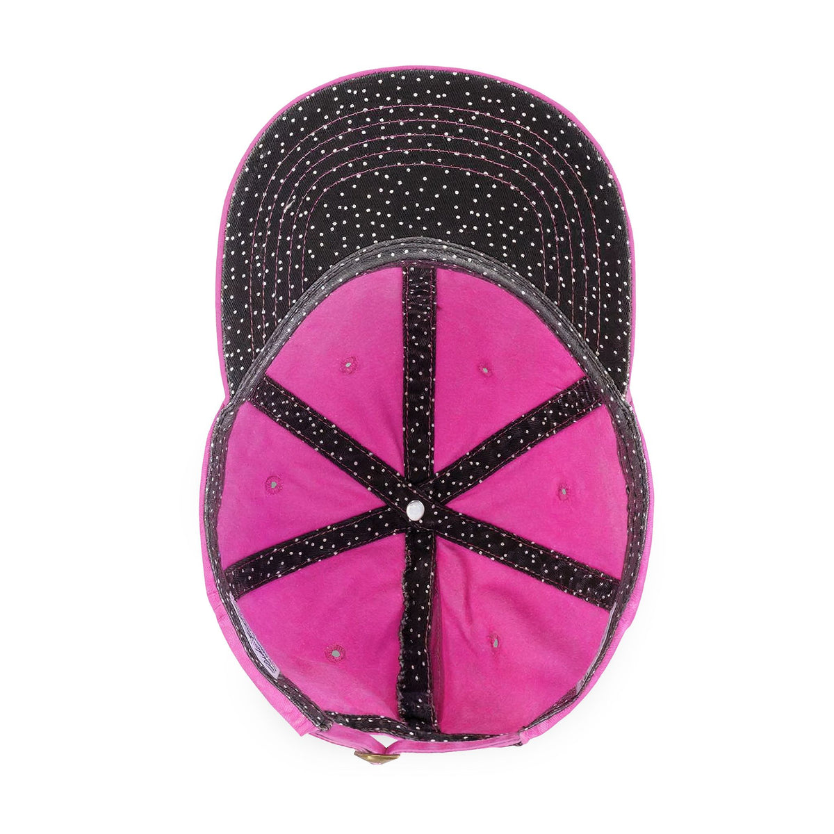Cap - Express the Rainbow - Women's Pigment-Dyed Cap with Fashion Undervisor (Embroidery)