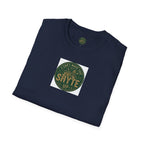 T-Shirt -U Cant Make This Shyte Up - Green Cartoon Bubble  - Unisex Softstyle