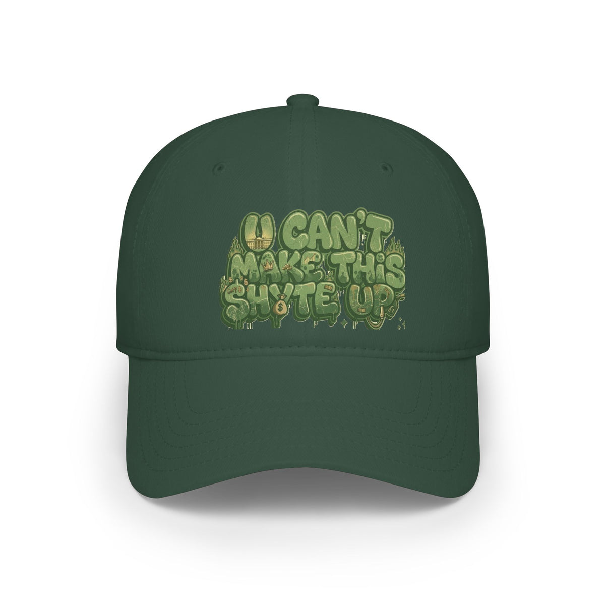 Cap -  Green-dy Satire - Low Profile Baseball Cap