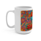 Mug 15oz - U Can't Make This Shyte Up  Logo- Groovy