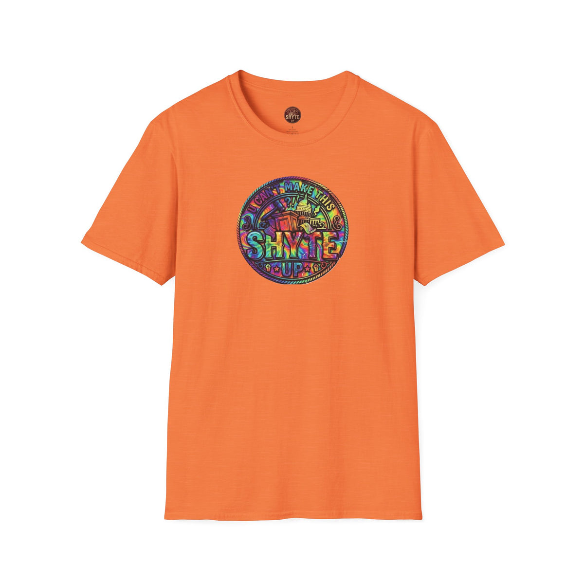 T-Shirt - Patio U Cyaan Mek Dis Shyte Up - Bubble Graffiti -  Unisex Softstyle