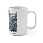 Mug - Leaving us Blue - U Can't Make This Shyte Up Satire - Mug 15oz