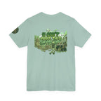 T-Shirt - U Cant Make This Shyte Up - Green-Phase-Bubble Satire -Unisex Jersey Short Sleeve Tee