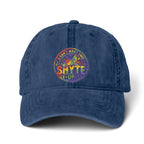 Cap - Express the Rainbow - Women's Pigment-Dyed Cap with Fashion Undervisor (Embroidery)