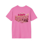 T-Shirt - U Cant Make This Shyte Up - Pink-Lovers Bubble Satire - Unisex Softstyle T-Shirt